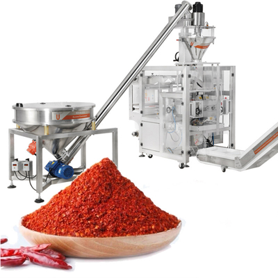 Automatic 10g 100g 250g Food Filling Packing Machine Milk Corn Flour Chili Cocoa Powder