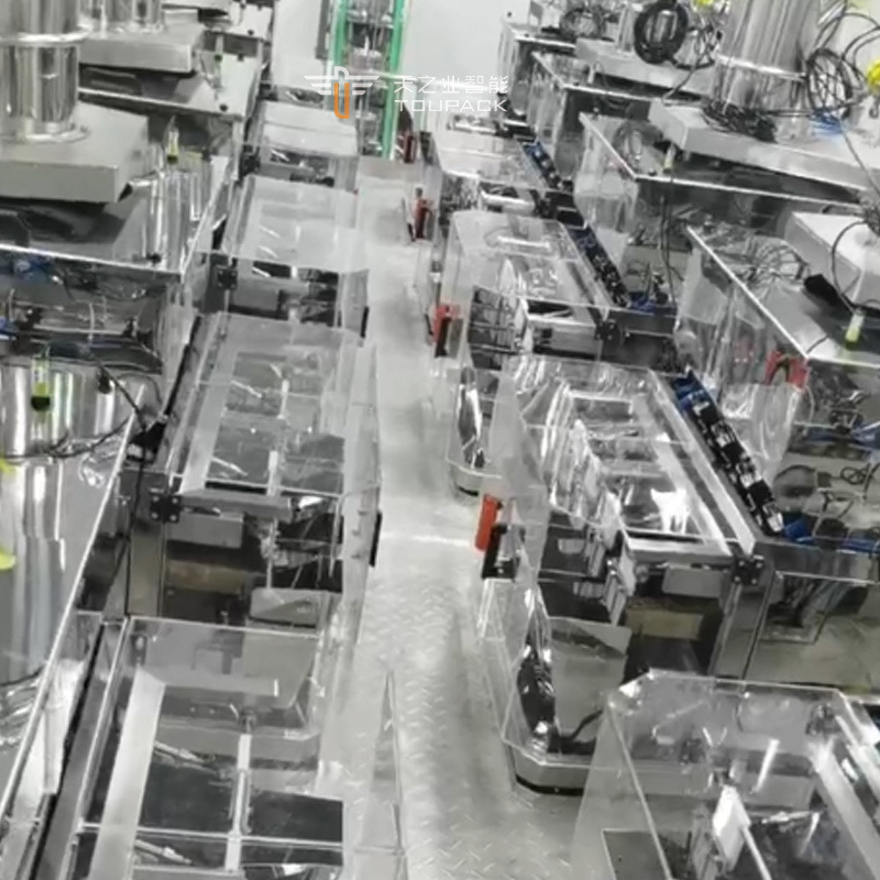 VFFS 1kg 2kg 5kg स्वचालित वजन पशुधन फ़ीड बैग पैकेजिंग सीलिंग मशीन पोल्ट्री फ़ीड पैकिंग मशीन