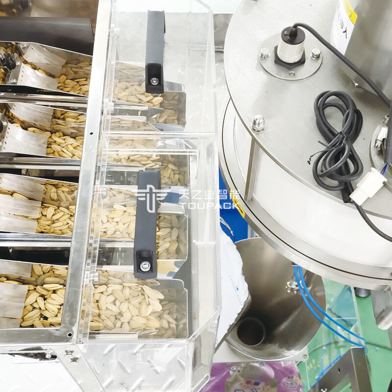 मसाला पाउडर पैकिंग मशीन 100 ग्राम 200 ग्राम 500 ग्राम मिर्च पाउडर पैकेजिंग उपकरण पाउडर भरने और सील करने की मशीन