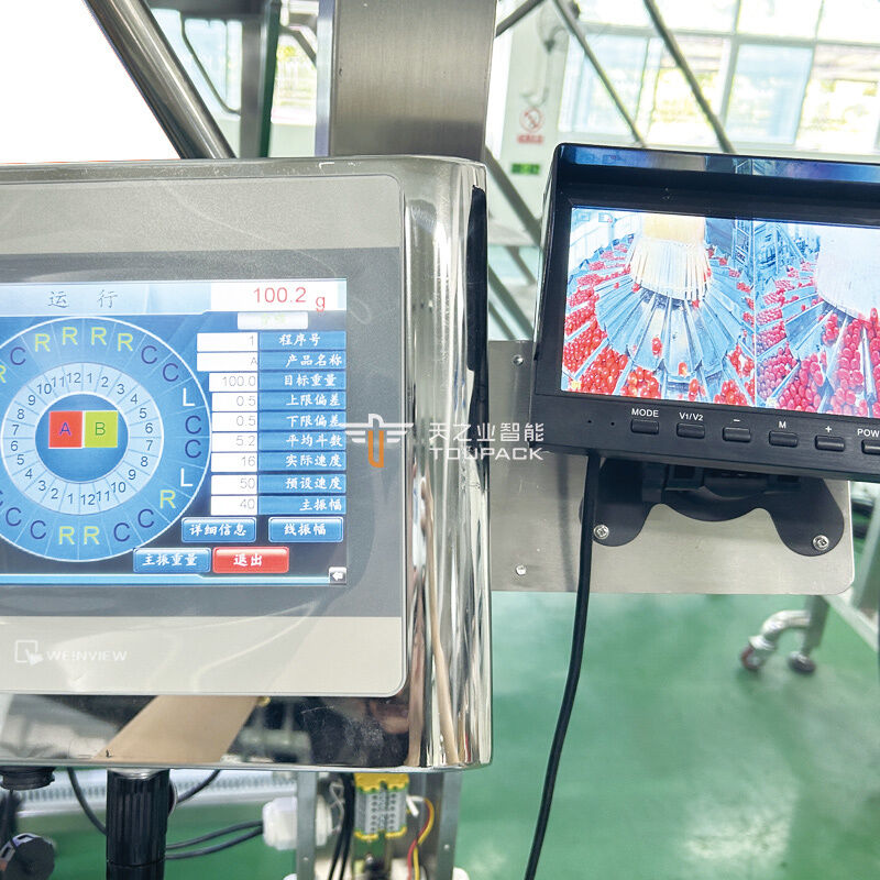 फल क्लैमशेल पैकेजिंग लाइन स्वचालित फल वजन और भरने की मशीन पीईटी बॉक्स फल पैकेजिंग प्रणाली