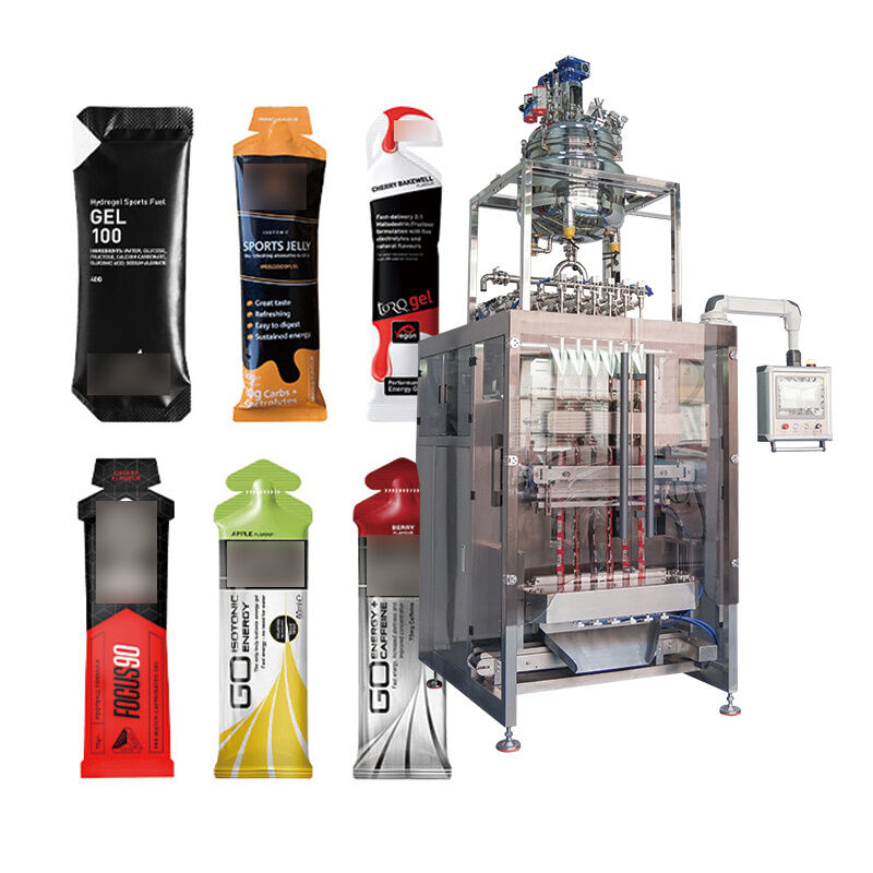 स्वचालित मल्टी लेन स्मॉल सैशे लिक्विड पेस्ट पैकिंग मस्टर्ड सैलेड श्रिंप ऑयस्टर सॉस पैकेजिंग मशीन