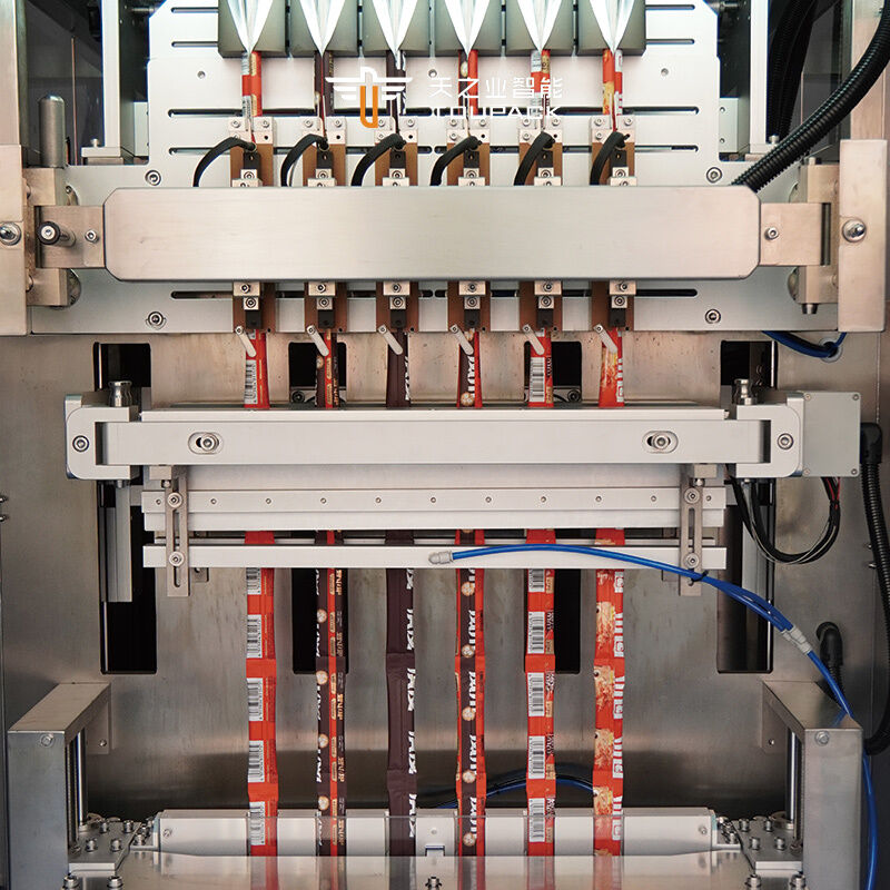 मल्टी लेन लिक्विड पैकिंग मशीन शैम्पू सैकेट हेयर कंडीशनर केचप शहद लिक्विड पैकिंग मशीन