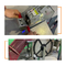 सेमी ऑटोमैटिक नेट पैकेजिंग मशीन ग्रीन लेमन फ्रूट वेजिटेबल मेश बैग पैकेज इक्विपमेंट