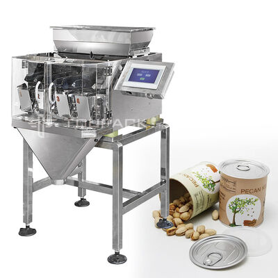 रैखिक तौलिया पैकेजिंग लाइन स्वचालित चावल चीनी नमक बीन्स पैकेजिंग मशीन दानेदार तौल और पैकिंग प्रणाली