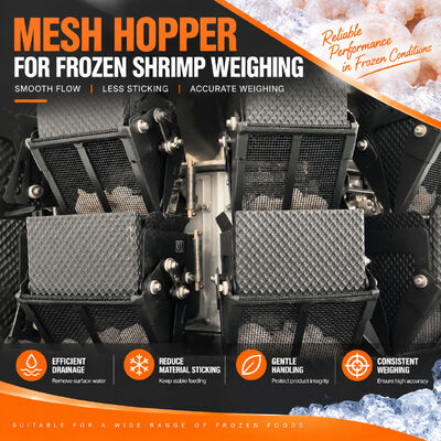 Multihead Weigher and Premade Pouch Packing Machine for Seafood Portioning