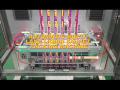 टौपैक मल्टी-लेन बैक सील पैकेजिंग मशीन दानेदार पाउडर तरल पैकिंग मशीन