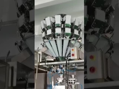 डिस्पोजेबल चॉपस्टिक वेजिंग पैकेजिंग मशीन लंबी पट्टी उत्पाद 16 सिर वजन के साथ