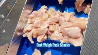 उच्च दक्षता स्वचालित चिकन मांस ट्रे पैकिंग लाइन 40 - 60 ट्रे/मिनट